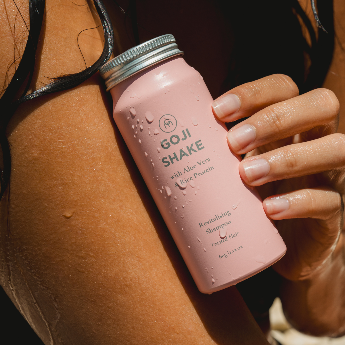 Goji Shake Shampoo Concentrate for Color-Treated Hair | Sulfate-Free Hair Treatment | Revitalizes & Protects Dyed Hair | Perfect for Post-Color Care & Daily Hydration