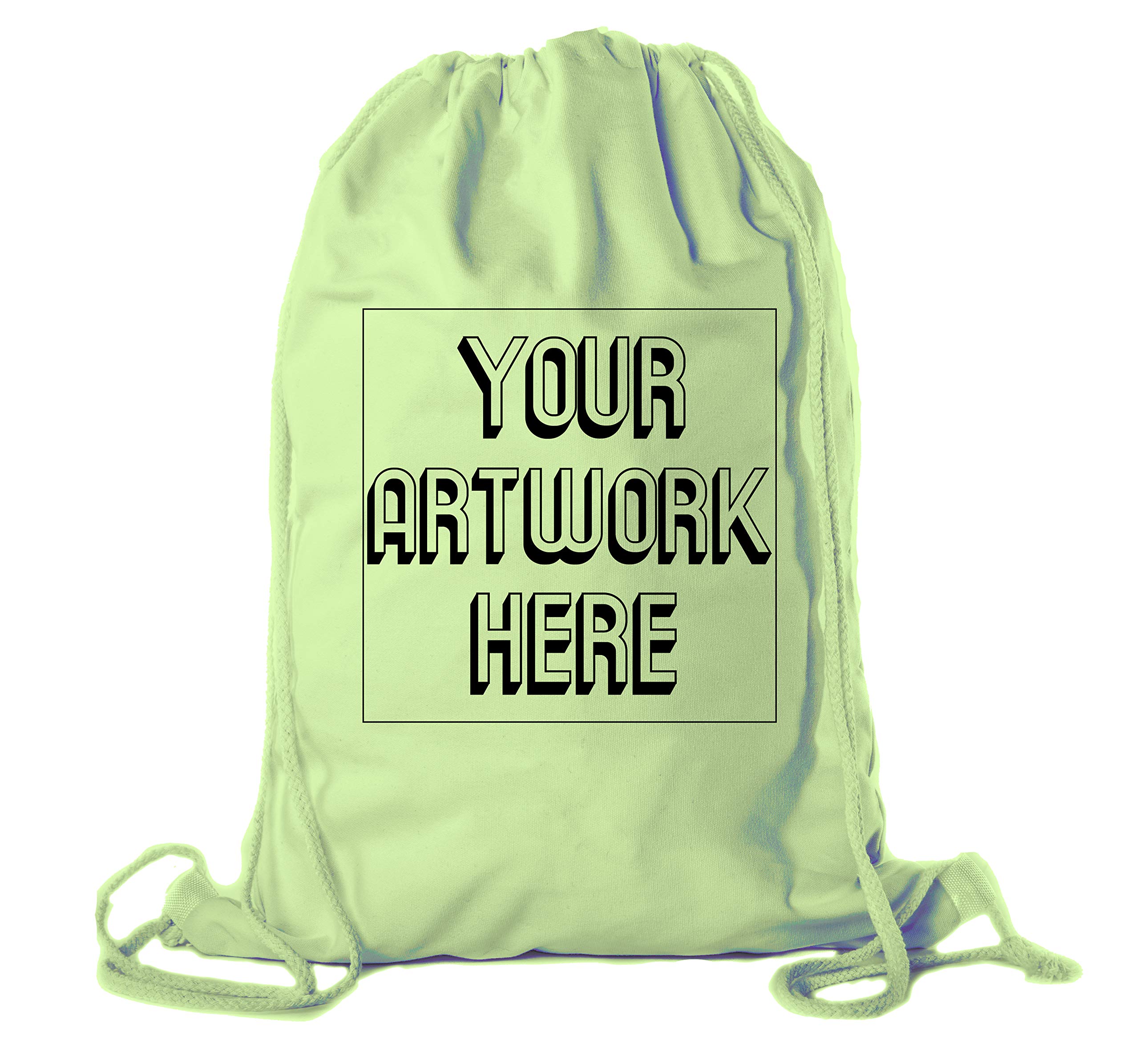 Custom Hockey Team Bags - Personalized Sports Hockey Drawstring Backpacks for Players & Fans - Perfect for Games, Practice & Team Events