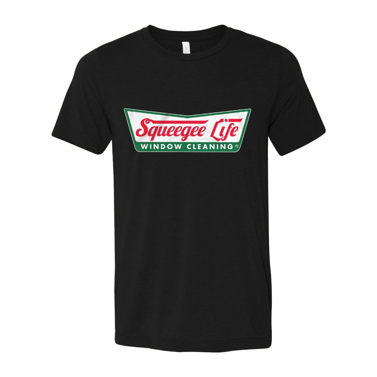 Squeegee Life Glazed T-Shirt - Funny Window Cleaning Graphic Tee - Perfect for Janitors, Car Wash Workers & Cleaning Enthusiasts