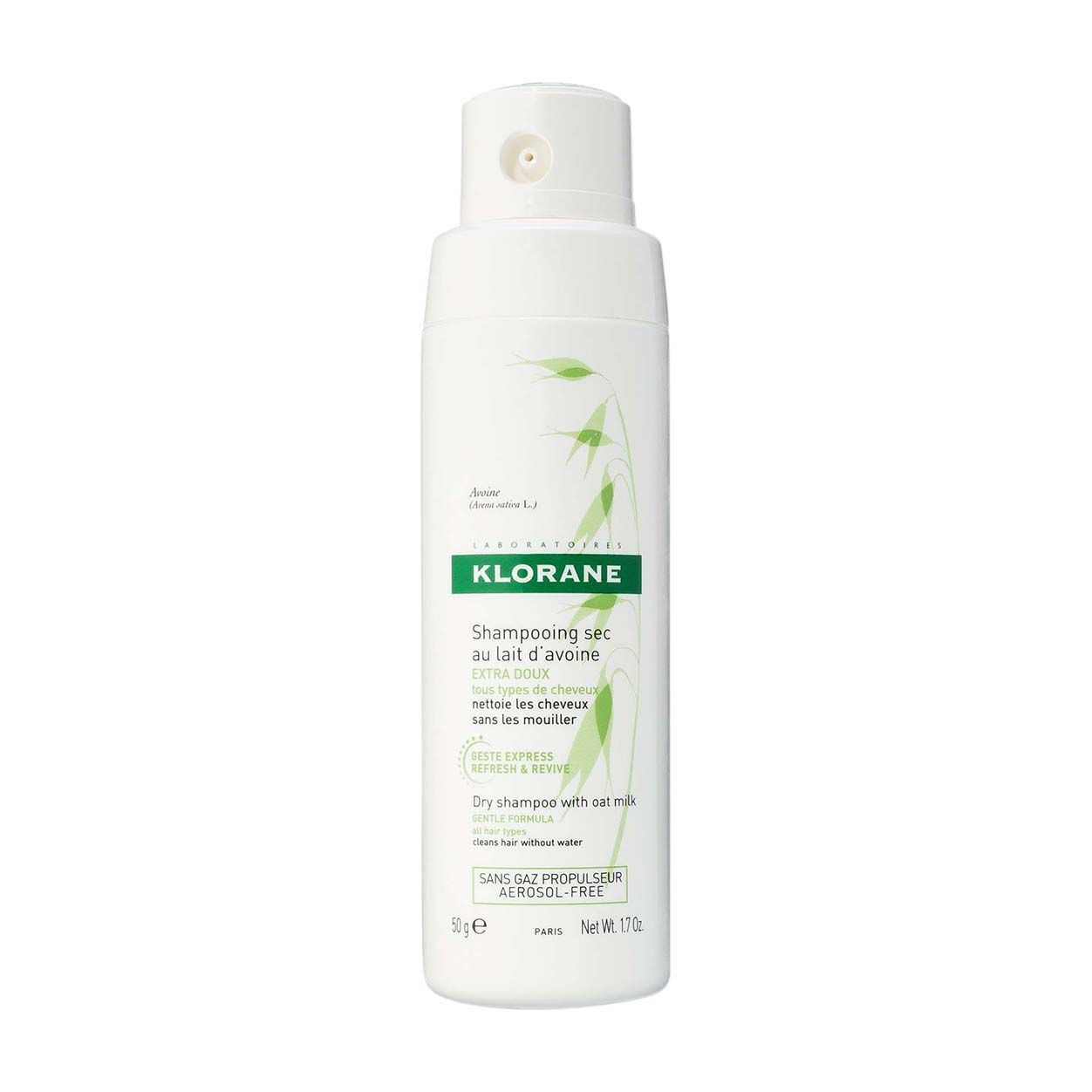 Natural Dry Shampoo with Oat Milk - Non-Aerosol Spray for Hair Refresh & Volume - Perfect for Travel, Gym & Busy Mornings