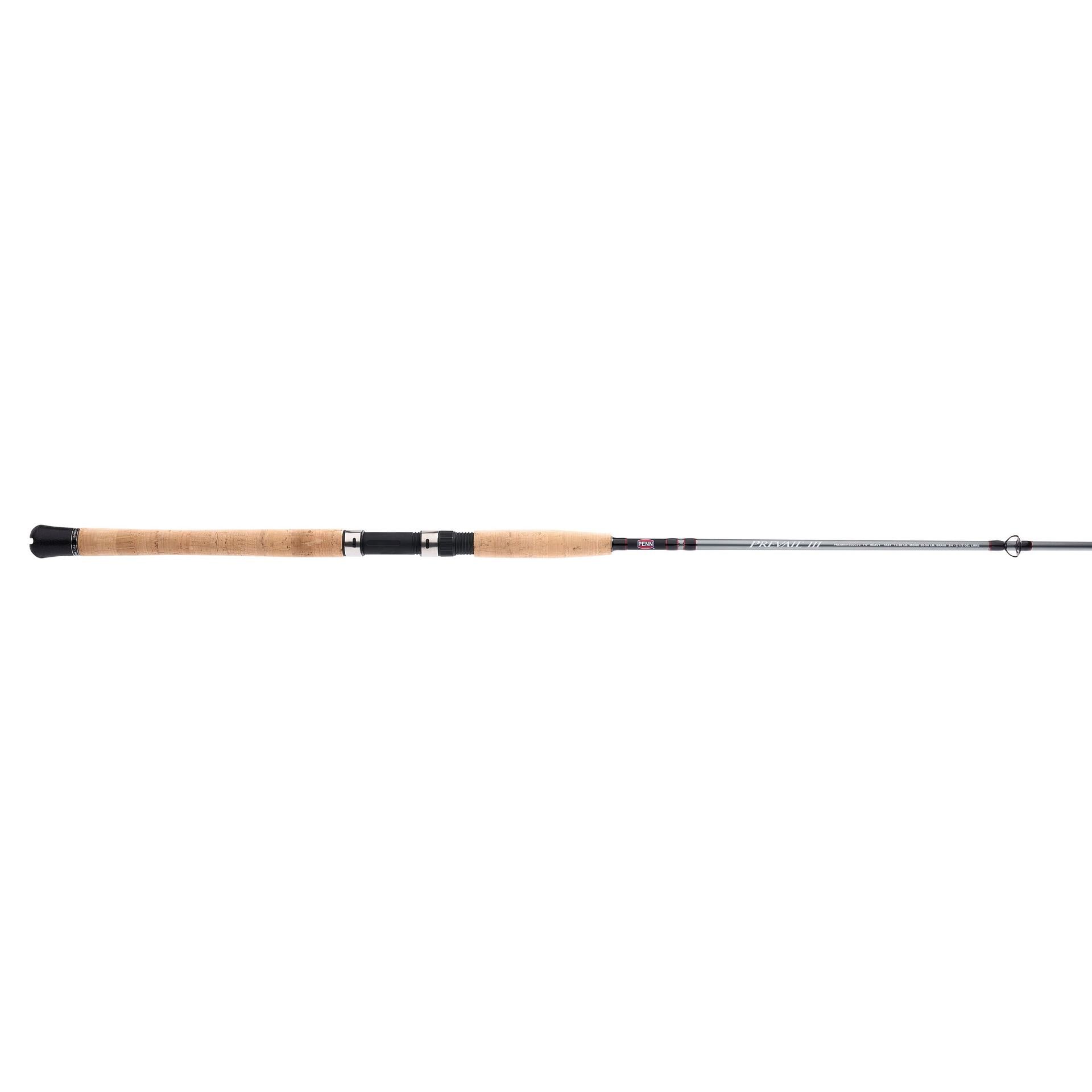 Prevail® III Inshore Casting Rod - Lightweight Saltwater Fishing Rod for Bass, Redfish, and Snook - Perfect for Kayak, Pier, and Shore Fishing Adventures