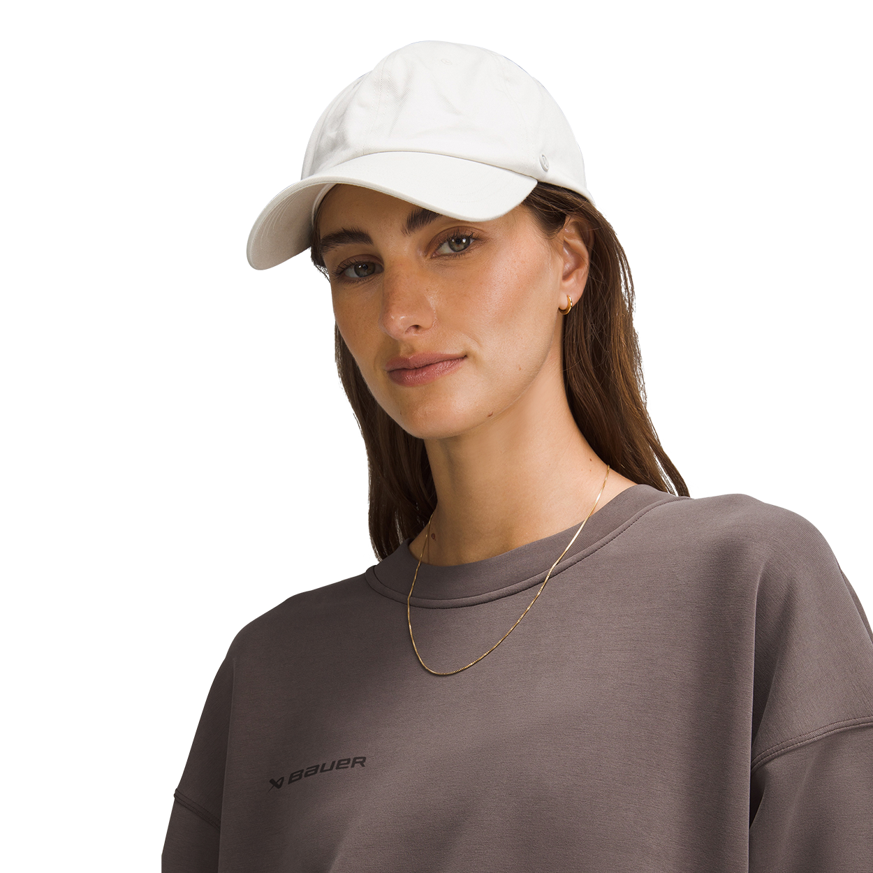 Lululemon Women's S24 Bauer Crop Crew - Soft & Breathable Yoga Top for Workouts & Casual Wear