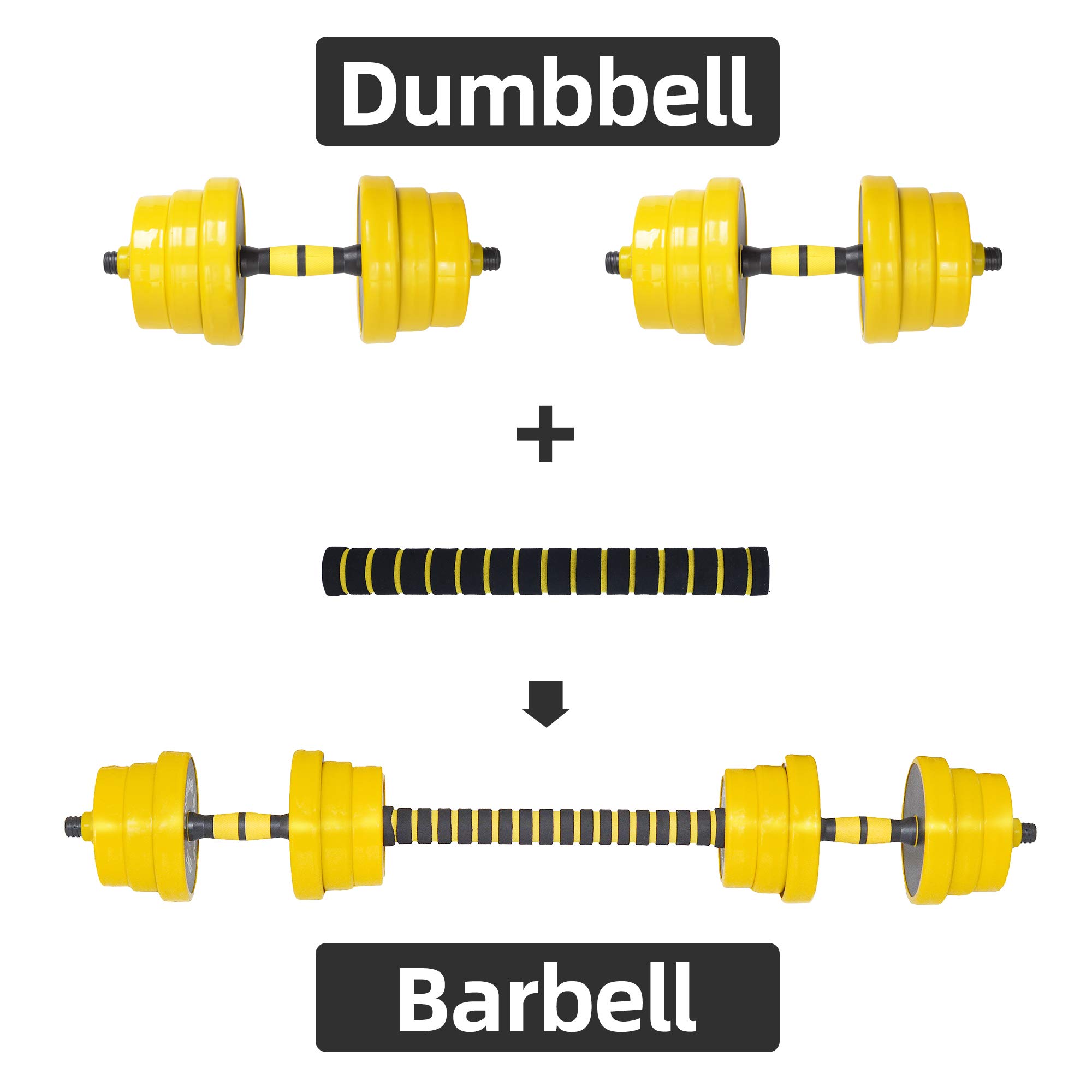 Premium Adjustable Dumbbell Set 20-40-50-70LB 3-in-1 with Non-Slip Grip - Home Gym Strength Training Equipment for Men & Women - Perfect for Weightlifting, CrossFit, and Full-Body Workouts