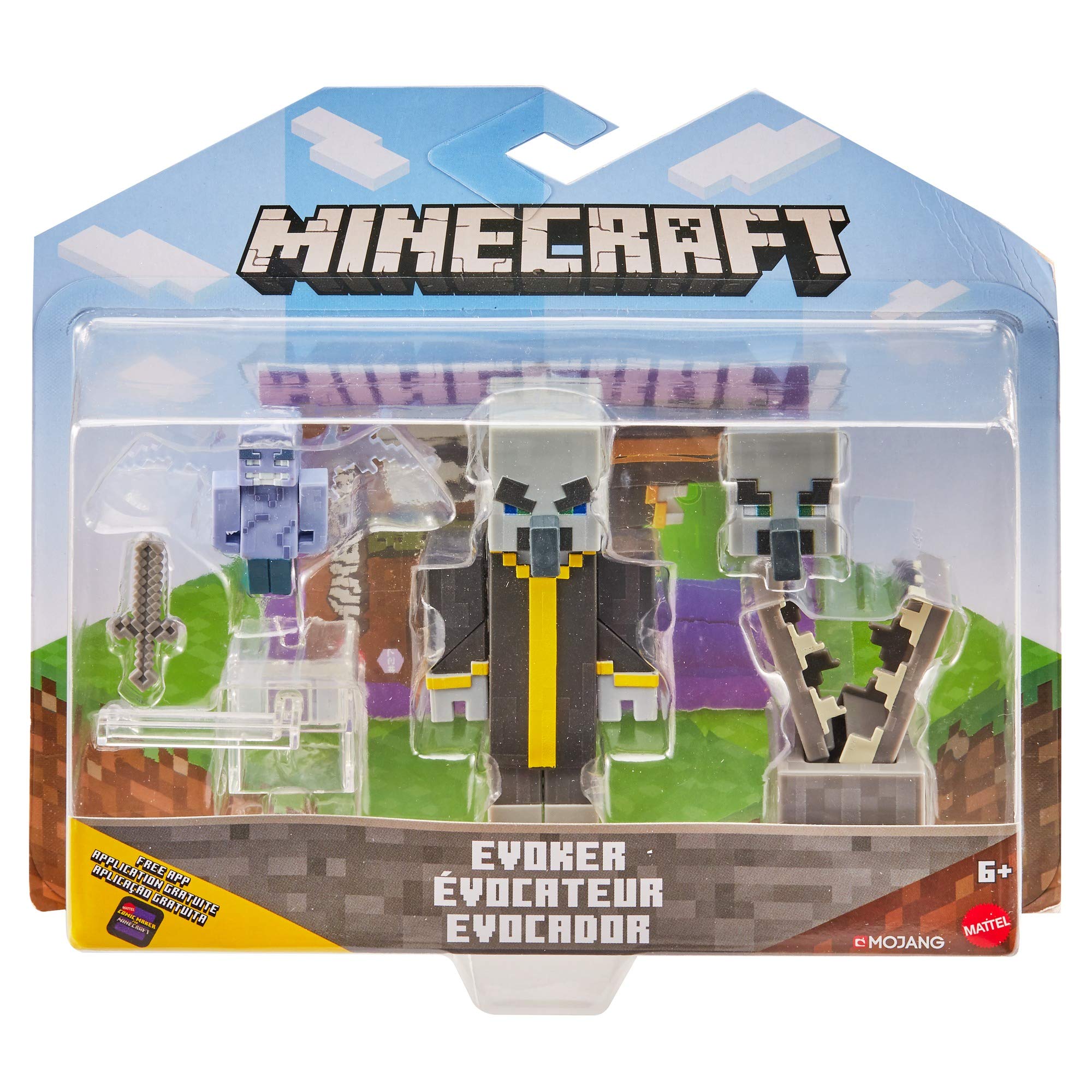 Mattel Minecraft Comic Maker Multipack - Creative Building Toy Set Inspired by Minecraft Video Game, Perfect Gift for Kids Ages 6+ | Fun Storytelling & Role-Playing Activity for Boys and Girls