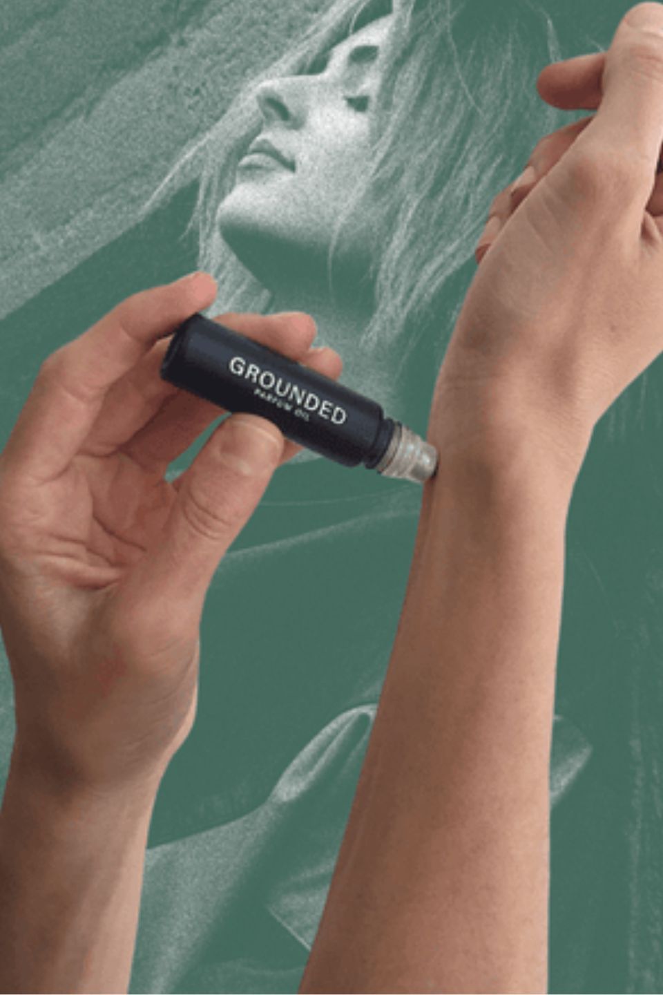 Grounded Roller Ball Perfume Oil - Long Lasting Natural Fragrance for Women & Men - Perfect for Travel, Office & Everyday Use