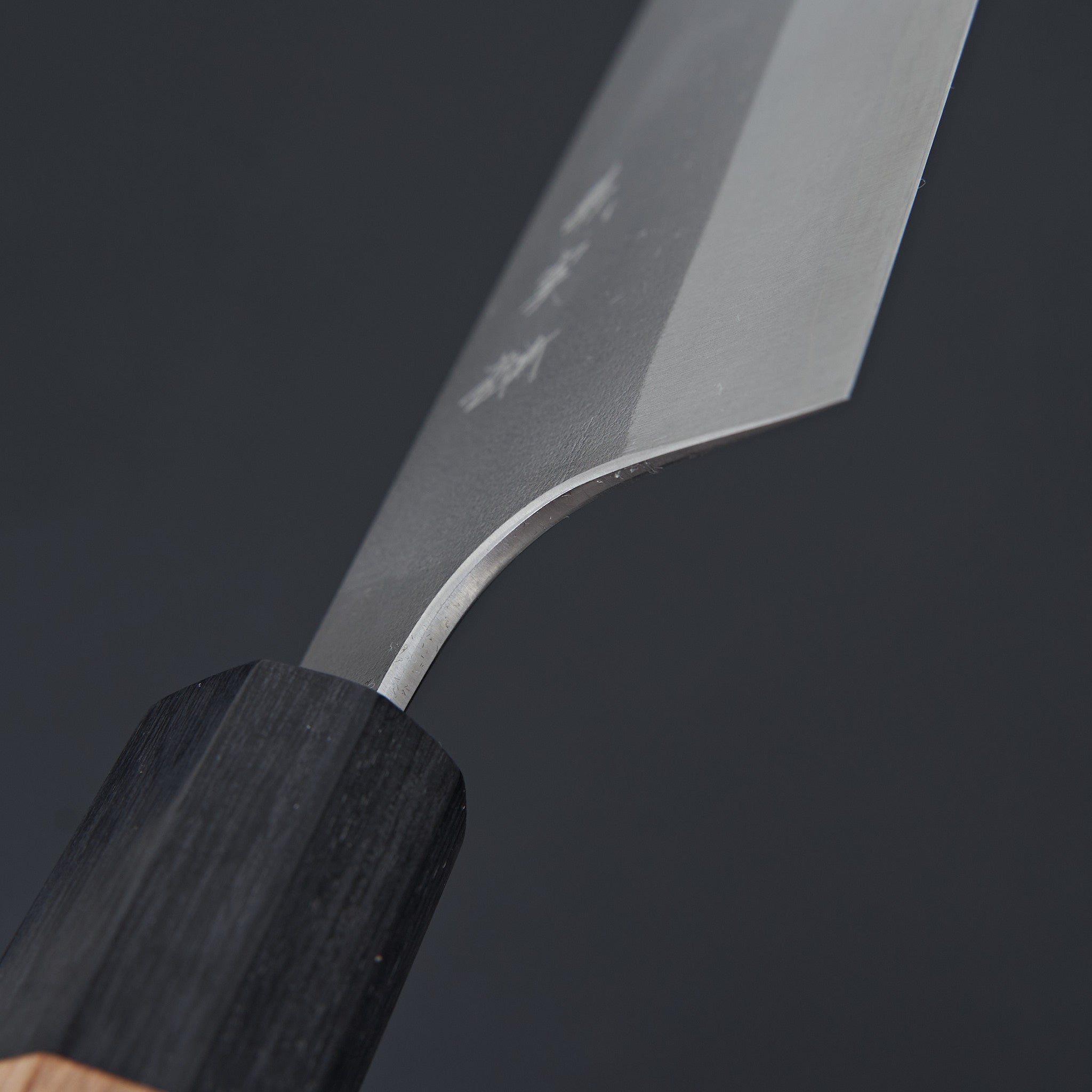 Kato AS Nashiji Cherry Handle Santoku Knife 165mm - Premium Japanese Kitchen Knife for Slicing, Dicing & Chopping Vegetables, Meat & Fish