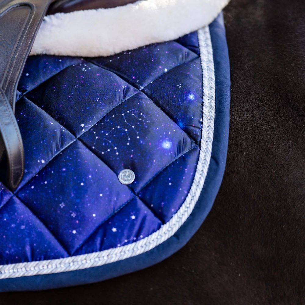 Dapplebay Constellation Jump Saddle Pad - Breathable Horse Riding Pad for Equestrian Sports | Perfect for Show Jumping, Training & Competition