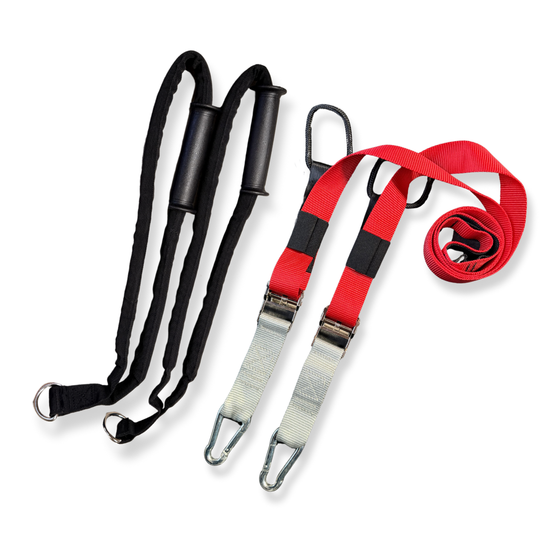 Best Suspension Trainer for Home & Gym - Portable Full Body Workout Equipment for Strength Training, TRX Style Fitness Straps - Perfect for Indoor & Outdoor Exercises