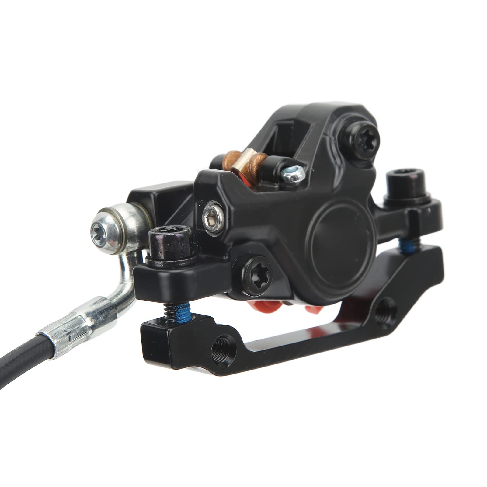 Hydraulic Disc Brake Set - Dual Piston Power Off Brake Kit, Aluminum Alloy Oil Brake System for Folding Electric Scooters & E-Bike Modifications | Perfect for Commuting, Off-Road Adventures & Urban Riding