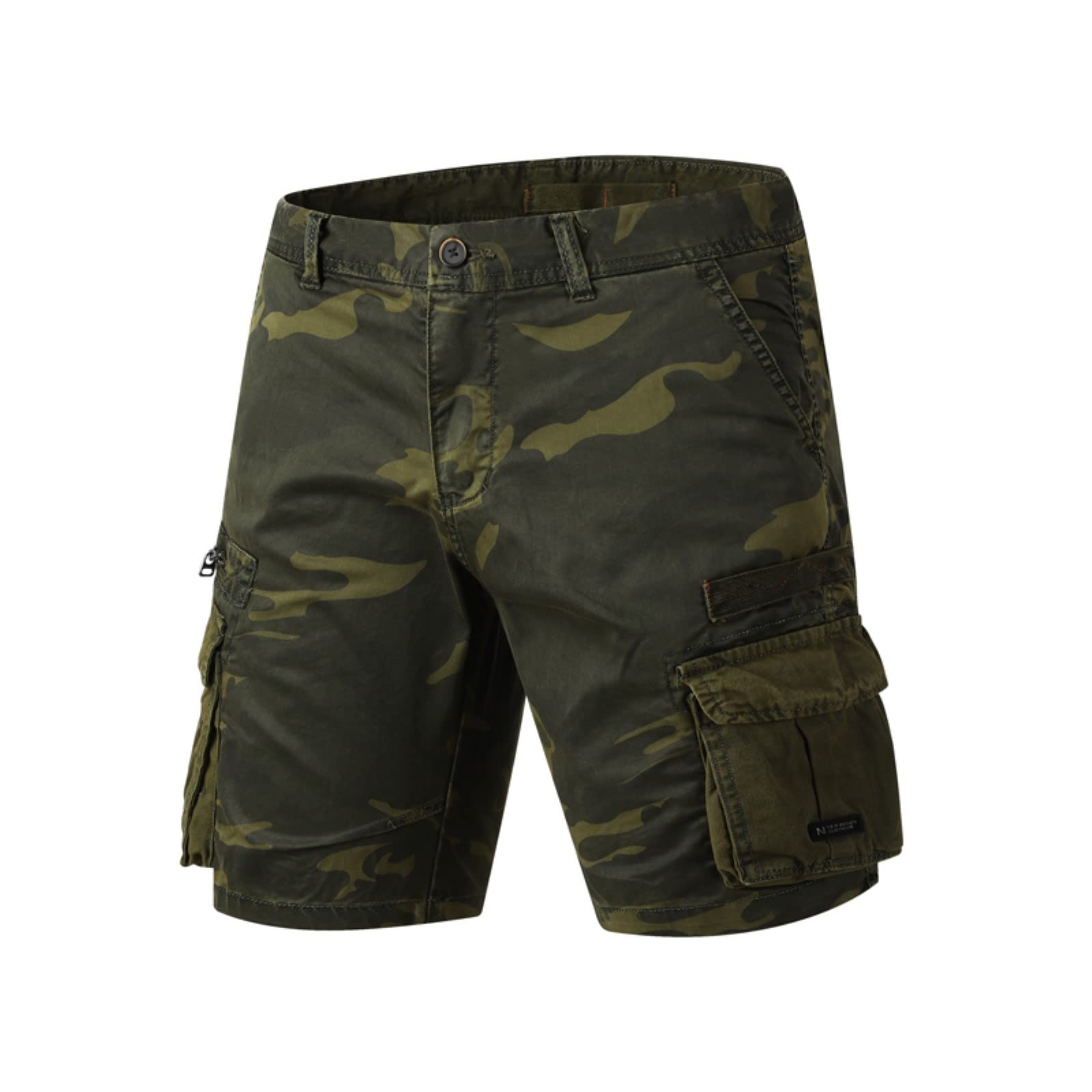 ETHKIA Men's Quick Dry Cargo Shorts - Comfortable Slim Fit Swim & Beach Shorts for Bodybuilding, Gym & Outdoor Activities | Lightweight & Breathable for Swimming, Running & Summer Wear