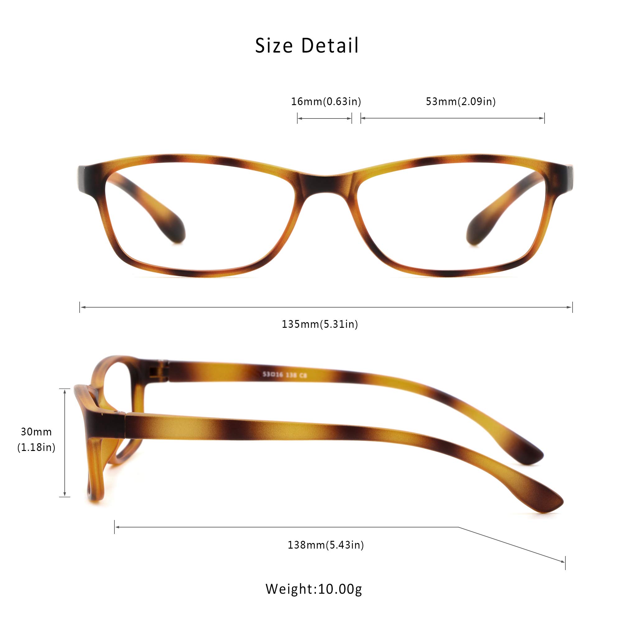 Blue Light Blocking Glasses for Computer & Gaming - Anti Eyestrain