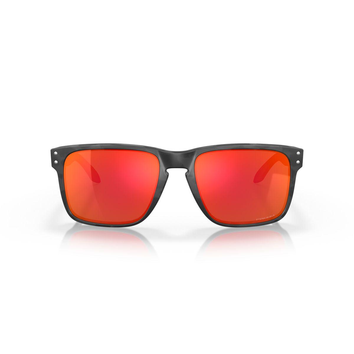 Oakley Holbrook XL Sunglasses Matte Black Camo Frame with Prizm Ruby Lenses - 0OO9417 941729 - Perfect for Outdoor Sports, Running & Driving
