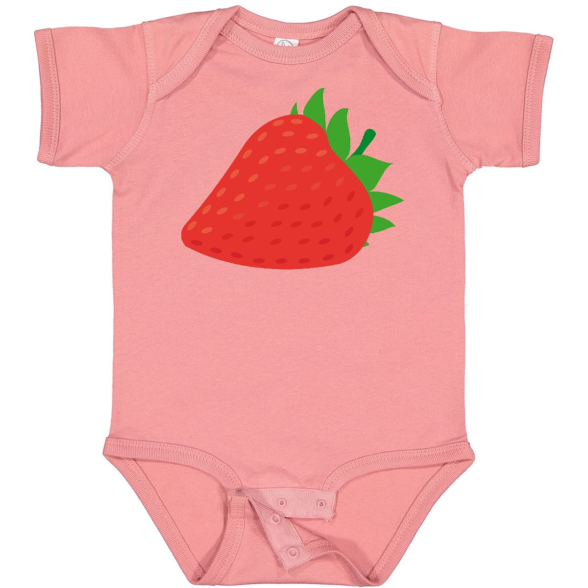 Inktastic Strawberry Fruit Baby Bodysuit - Soft Cotton Cute Infant Onesie for Boys & Girls - Perfect for Newborn Photos, Baby Showers & Everyday Wear