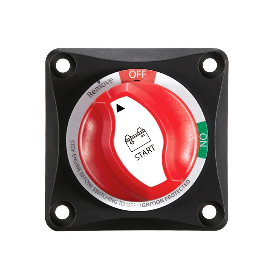 Rich Solar Battery Switch ON/OFF 275A - Heavy Duty DC Power Disconnect for Solar Panels, RV, Marine & Off-Grid Systems - Perfect for Solar Energy Control & Emergency Shutoff