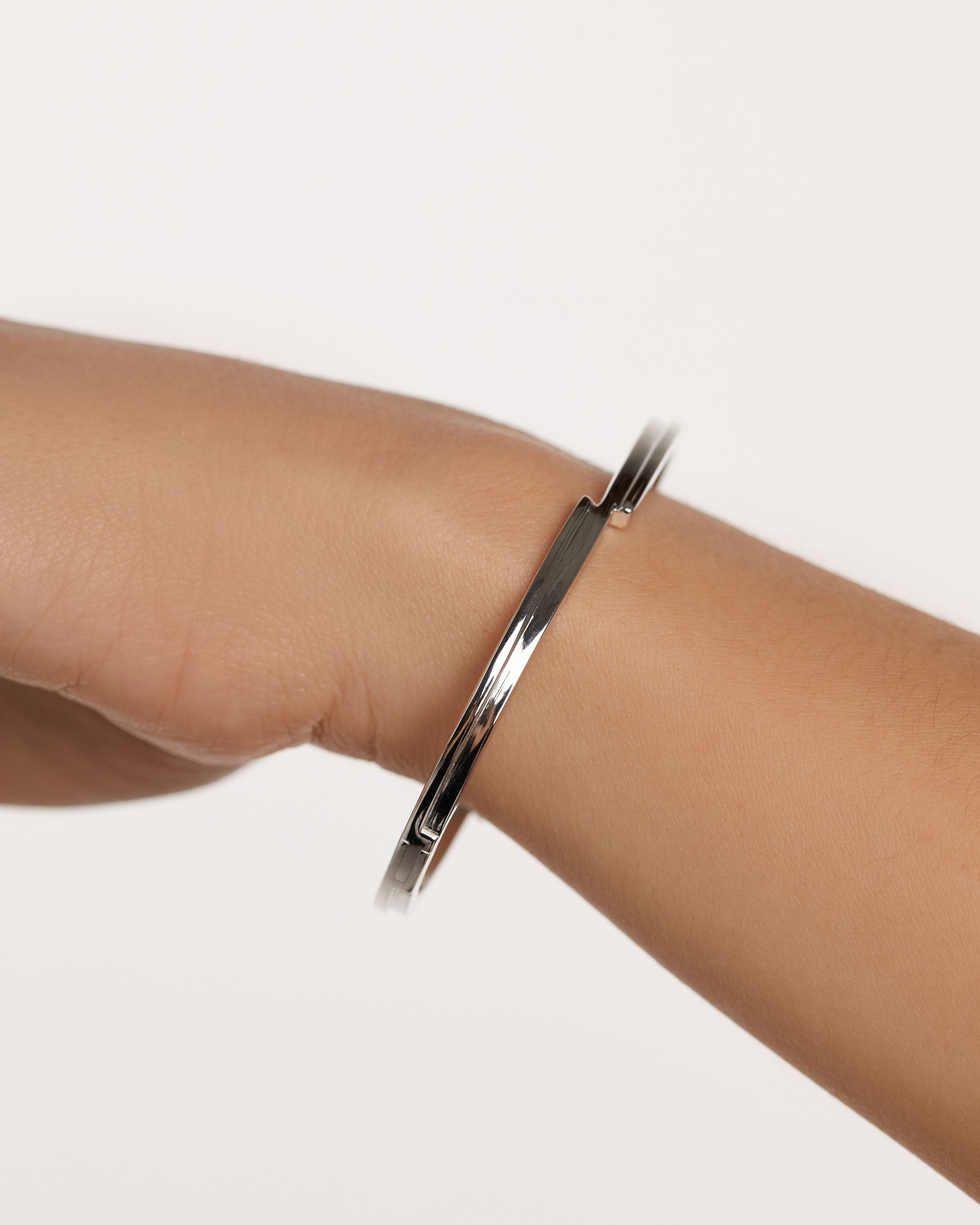 Genesis Sterling Silver Bangle Bracelet for Women - Elegant & Durable Jewelry Gift for Birthday, Anniversary & Special Occasions