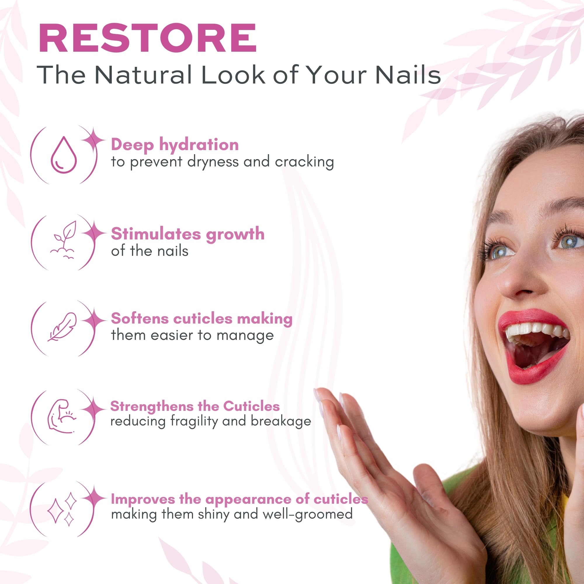 Pics Nails Professional Lemon Cuticle Oil with Brush Applicator - 12ML Nail & Cuticle Treatment with Sunflower Seed Oil - Cuticle Softener & Repair for Healthy Nails - Perfect for Home Manicures & Salon Nail Care