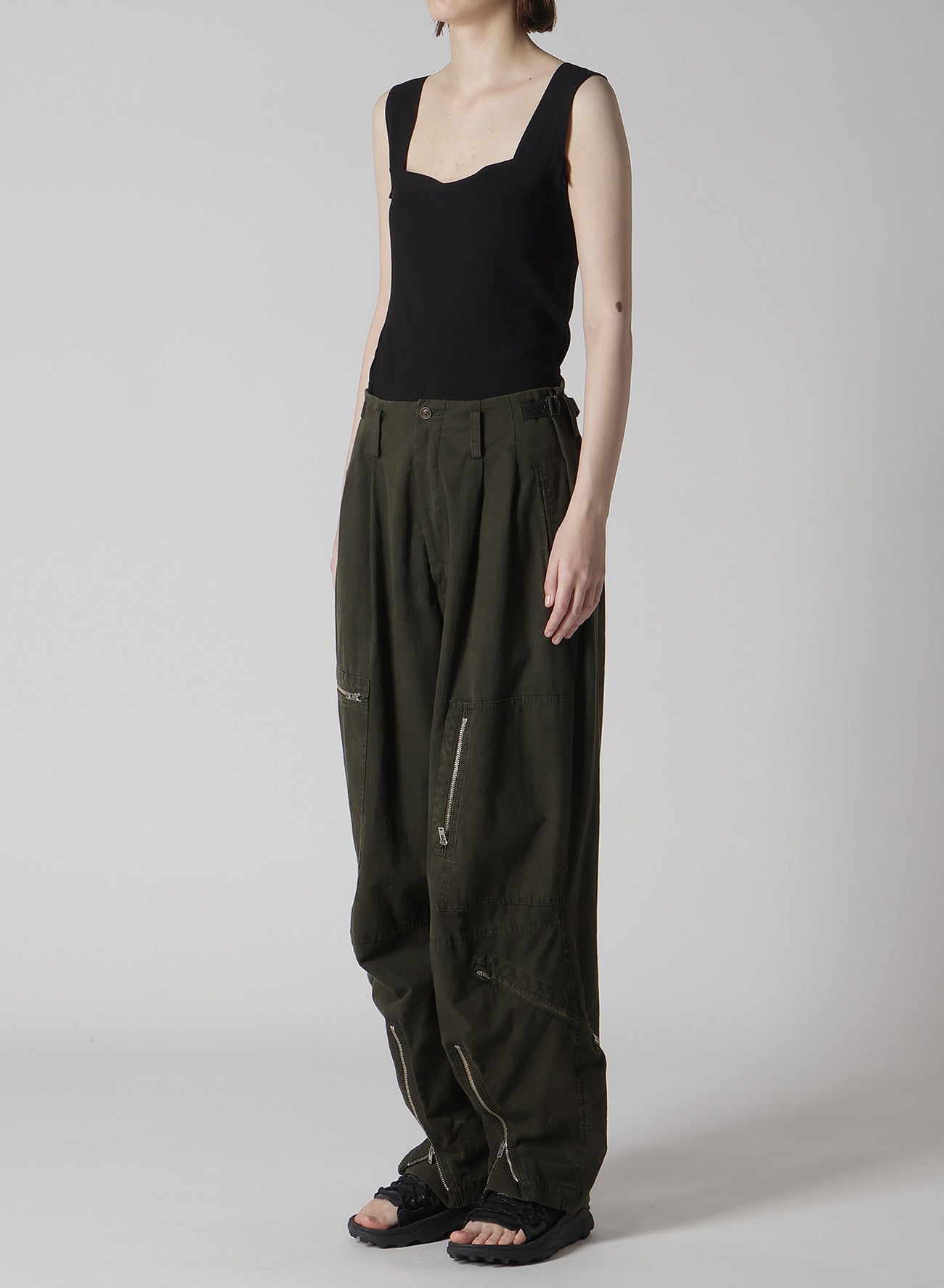 Men's Cotton Slab Garment Dyed Flight Pants - Comfortable Cargo Pants for Travel, Work & Casual Wear