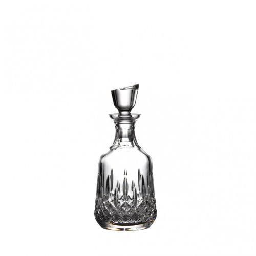 Waterford Lismore Small Crystal Decanter - Elegant Glass Liquor Bottle for Whiskey, Brandy & Wine - Perfect for Home Bar, Dinner Parties & Gift Giving