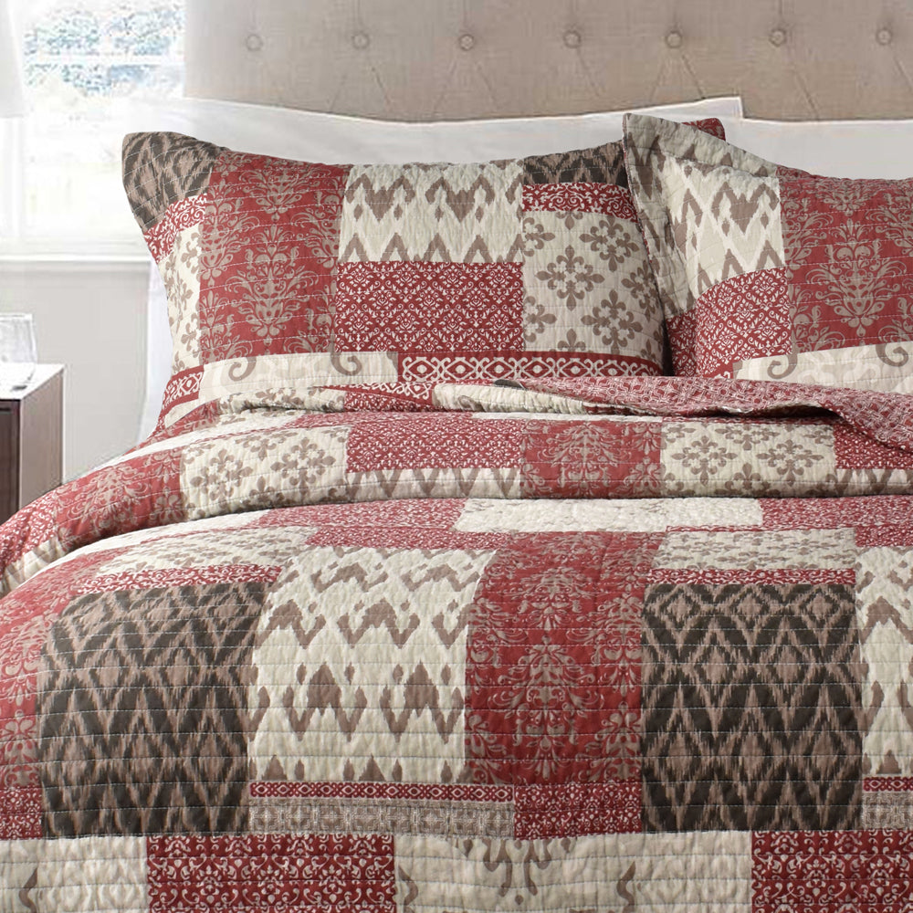 Aberdeen King Size Coverlet Set - Soft Luxury Bedspread for Single Bed | Perfect for Guest Rooms, Dorms & Cozy Bedrooms