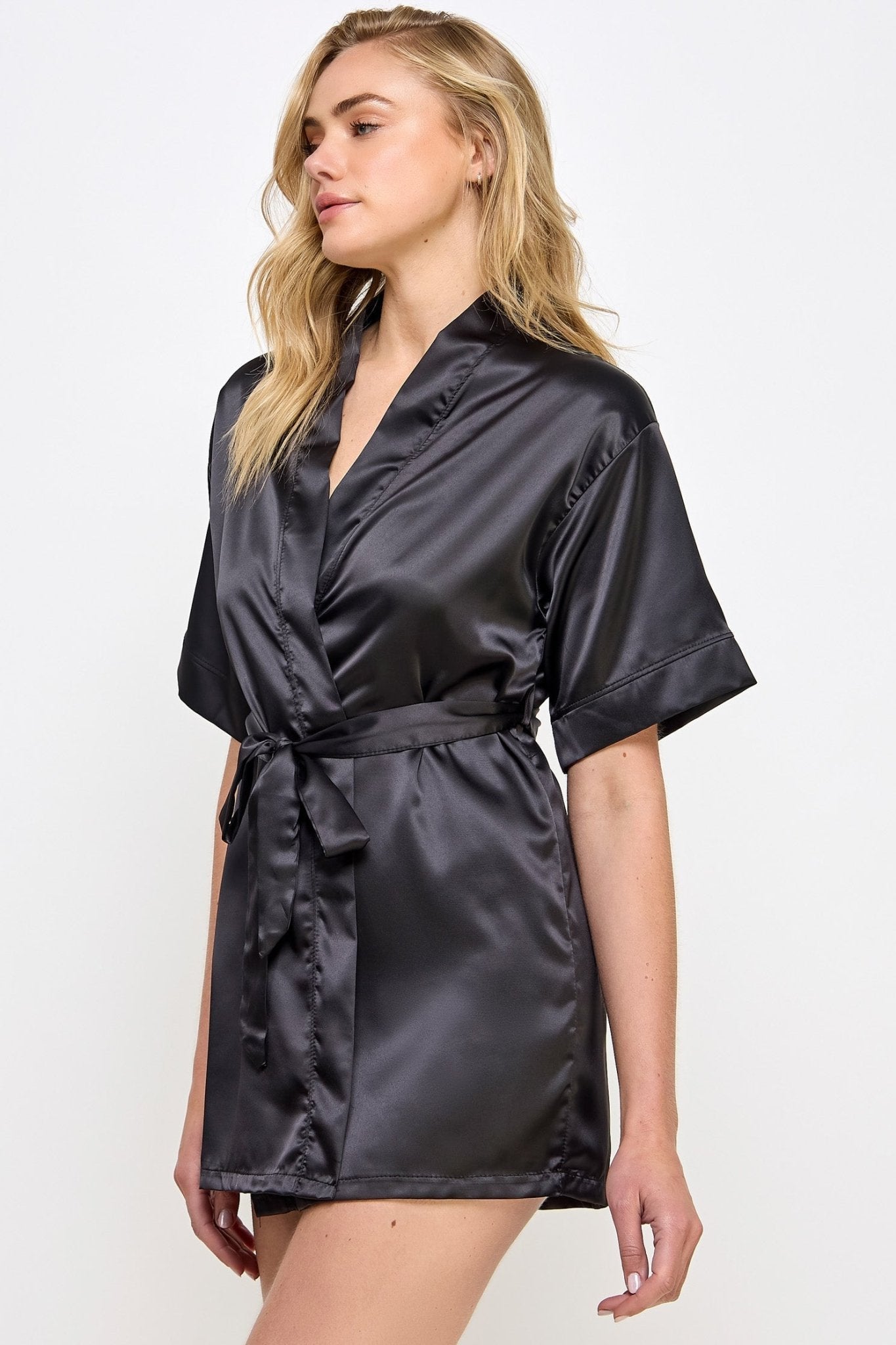 BeWicked Women's Vintage 1947 Getting Ready Robe - Soft Loungewear for Bridal Shower, Spa Day & Relaxation at Home