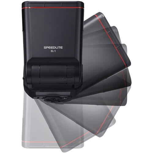 Canon Speedlite EL-1 Flash for DSLR & Mirrorless Cameras - Professional Photography Lighting for Portraits, Weddings & Events