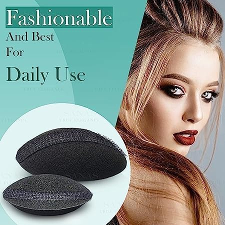 2Pcs Hair Puff Maker & Volumizer - Banana Bumpits for Women's Hair Styling | Hair Bun Maker with Inserts | Perfect for Updos, Ponytails & Special Occasions