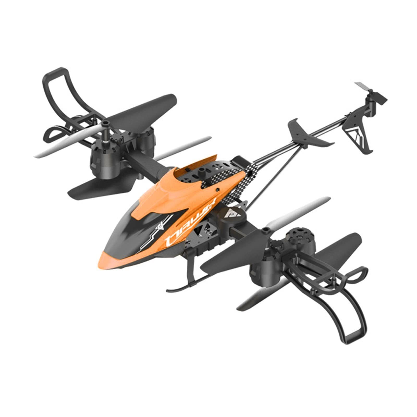 MILAX 2.4G WiFi Folding RC Helicopter Drone with Aerial Photography Camera - Remote Control Quadcopter with Bubble Wand for Kids Outdoor Play (Orange) - Perfect for Birthday Gifts, Backyard Fun & STEM Learning