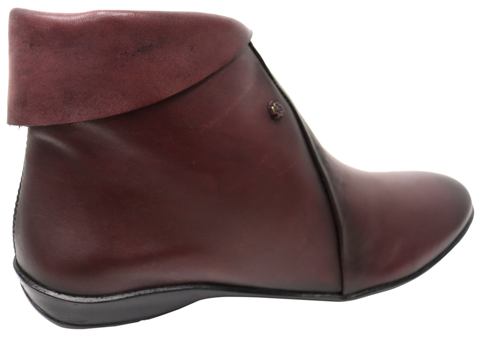 Perlatto Lotty Women's Comfortable Leather Ankle Boots - Made in Brazil - Stylish & Durable for Work, Travel & Everyday Wear