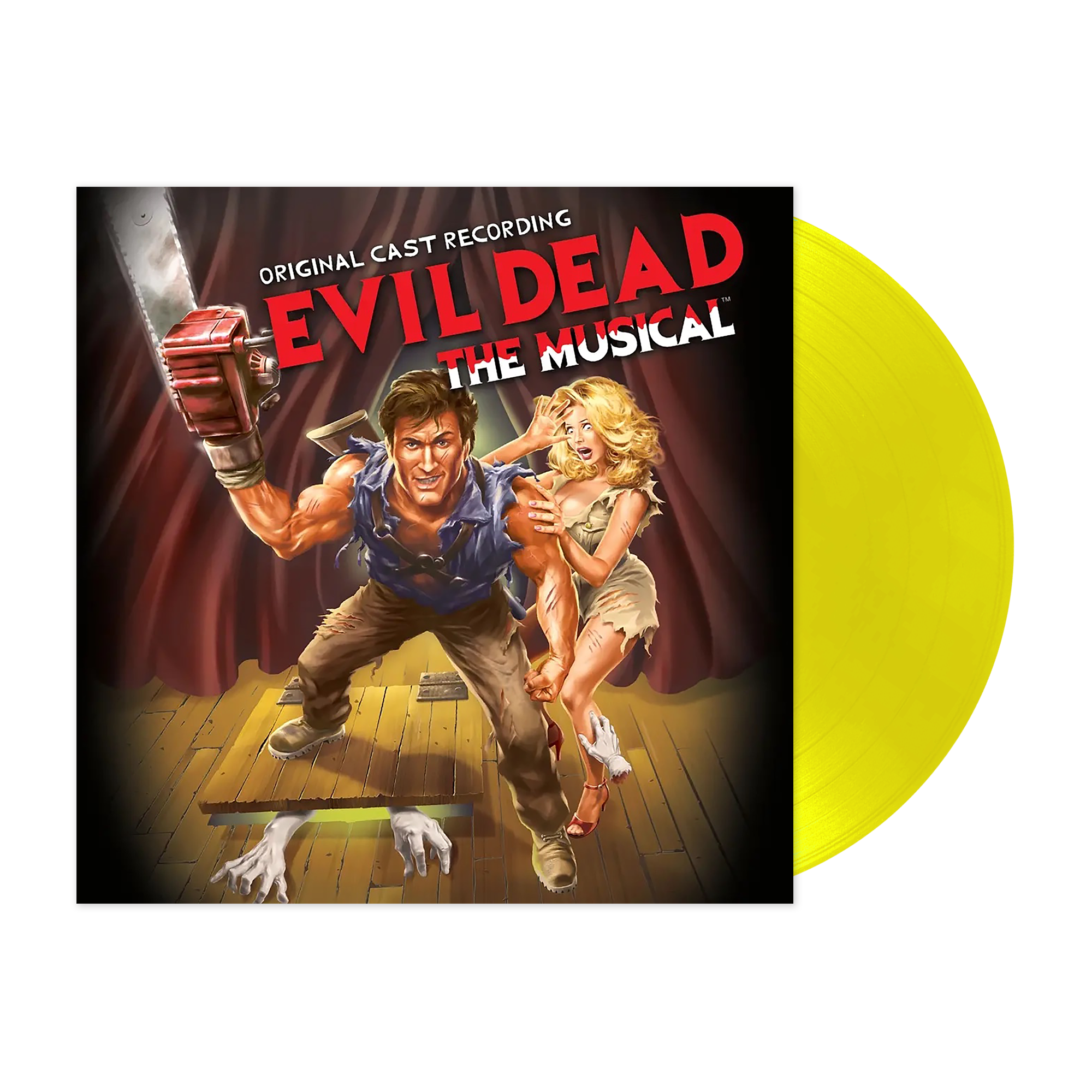 Evil Dead: The Musical Original Cast Recording CD - Horror Comedy Soundtrack for Halloween Parties & Broadway Fans