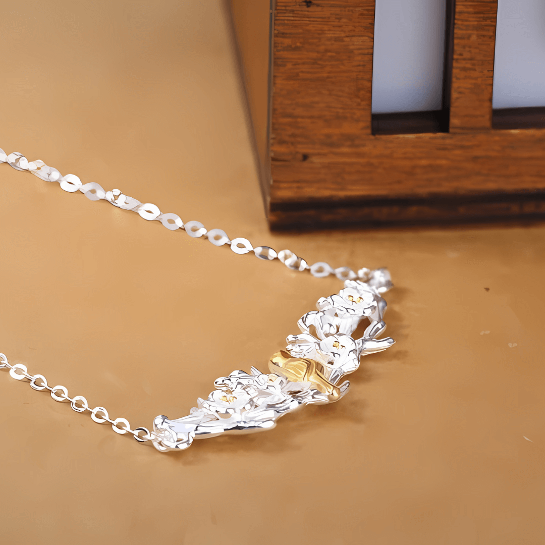 Dove and Olive Branch of Hope Pendant Necklace - Sterling Silver Inspirational Jewelry Gift for Women | Faith, Peace & Love Symbol | Perfect for Weddings, Baptisms & Daily Wear