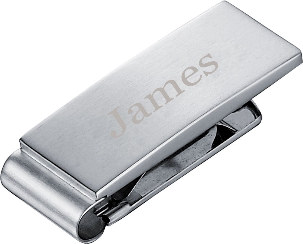 Personalized Engraved Money Clip for Men - Custom Name Titus' Gift - Free Engraving - Perfect for Weddings, Graduations & Father's Day Gifts