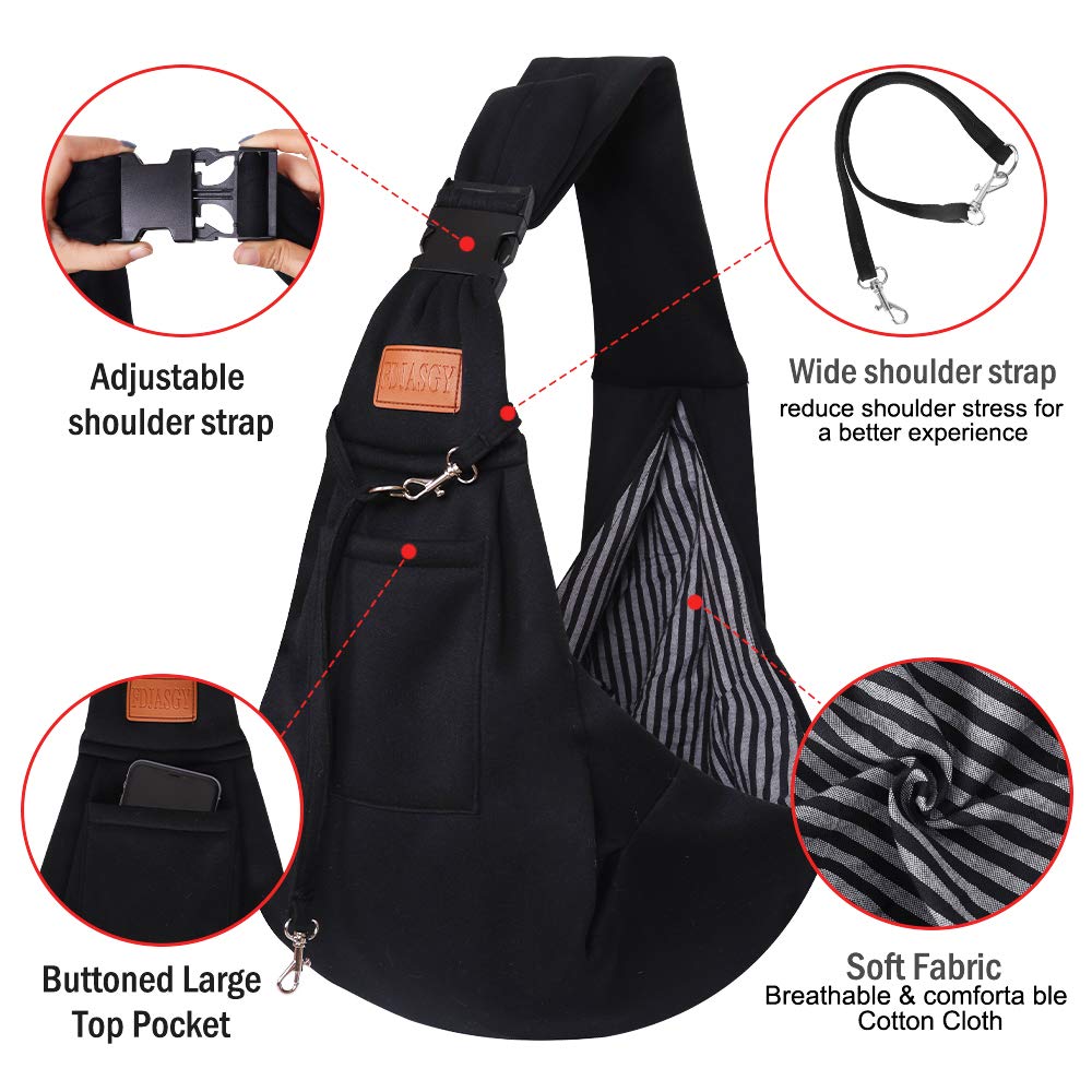 **Adjustable Hands-Free Reversible Pet Sling Carrier for Small Dogs & Cats – Lightweight Travel Backpack for Outdoor Adventures, Hiking & Shopping**    *(Optimized for Google SEO, includes use cases: outdoor adventures, hiking, shopping)*