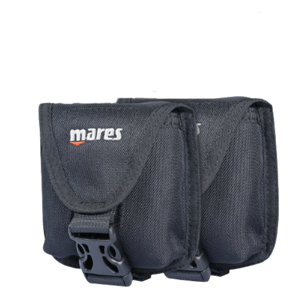 Mares Trim Weight Pocket - Durable Dive Weight System for Scuba Diving, Snorkeling & Underwater Photography | Secure Fit for Wetsuits & BCDs