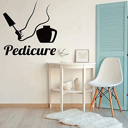 Premium Vinyl Nail Art Stickers for Salon & Home - 57x58cm Decorative Wall Decals for Pedicure, Beauty Stations & Hair Design - Multi-Color Self-Adhesive Stickers (Perfect for Nail Salons, Home Decor & DIY Crafts)