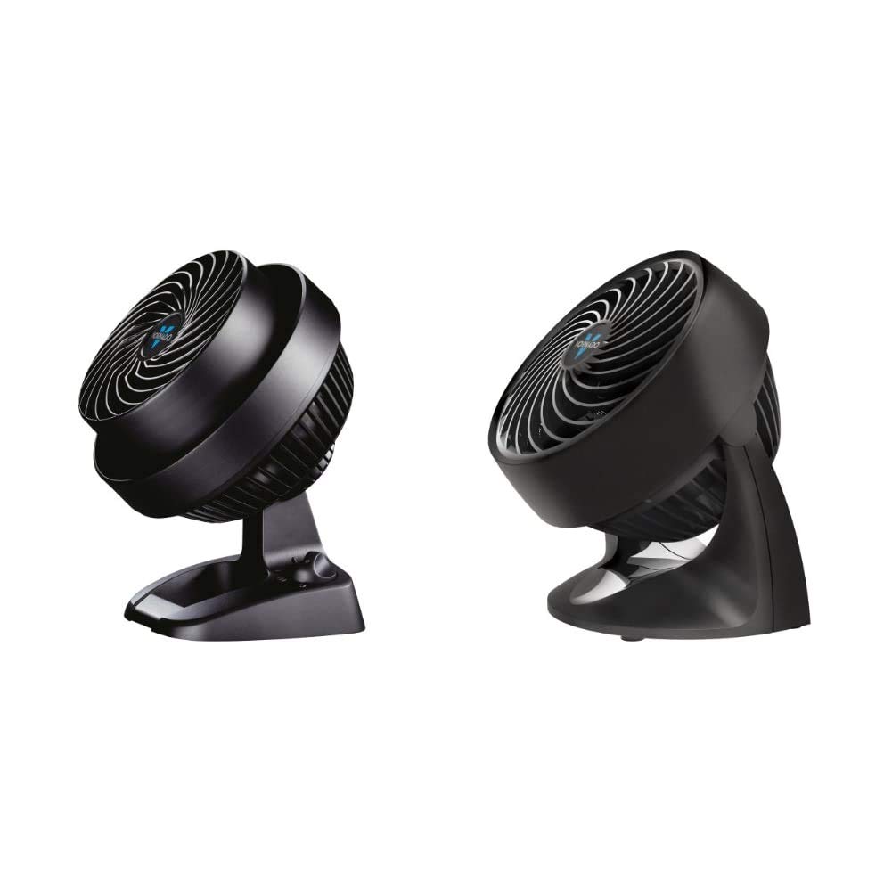 Vornado 530 Compact Whole Room Air Circulator Fan - Black | Powerful 3-Speed Quiet Cooling for Home, Office & Bedroom | Energy Efficient Airflow Circulation