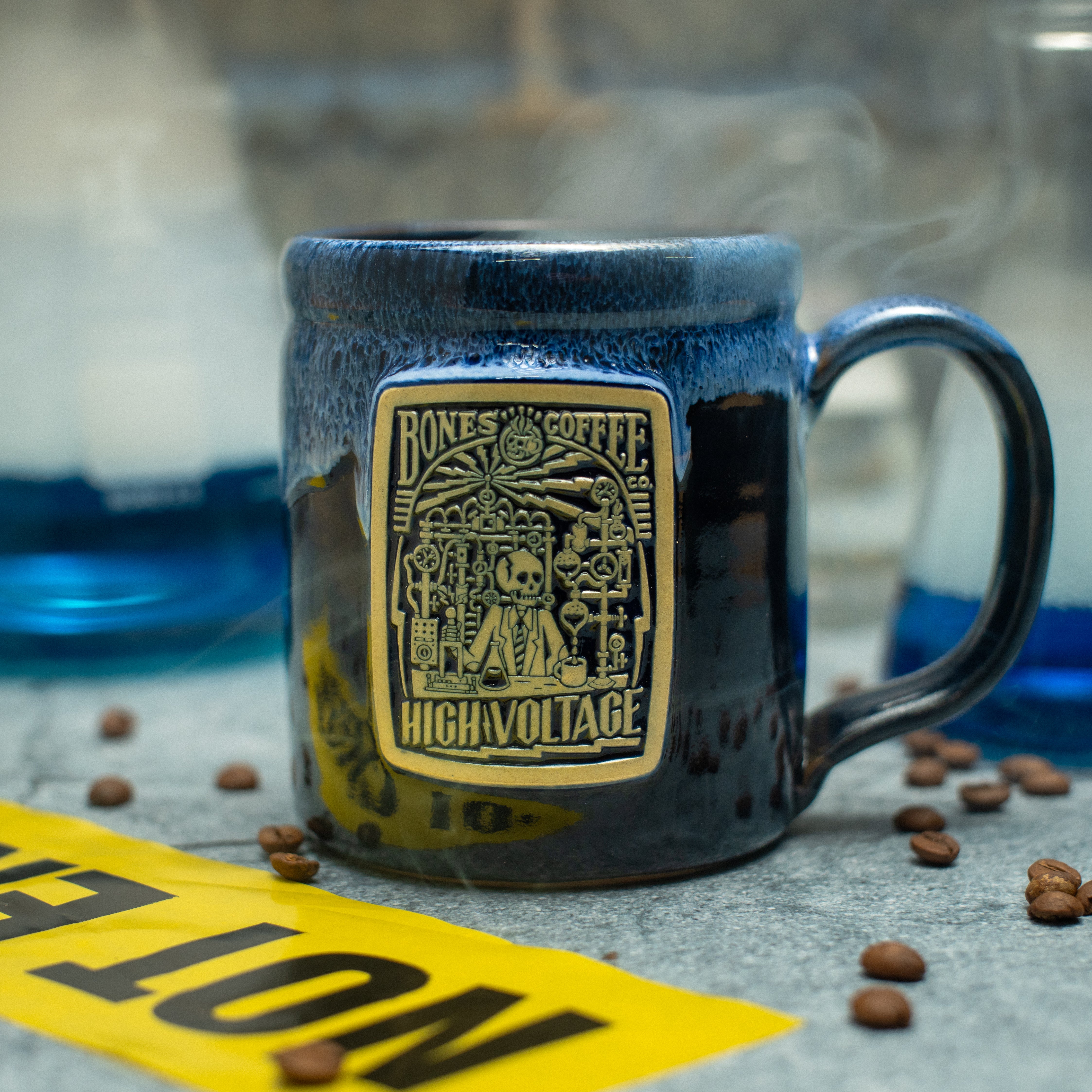 Premium High Voltage Ceramic Coffee Mug - Handcrafted & Durable for Home, Office & Gifts - Perfect for Hot & Cold Beverages