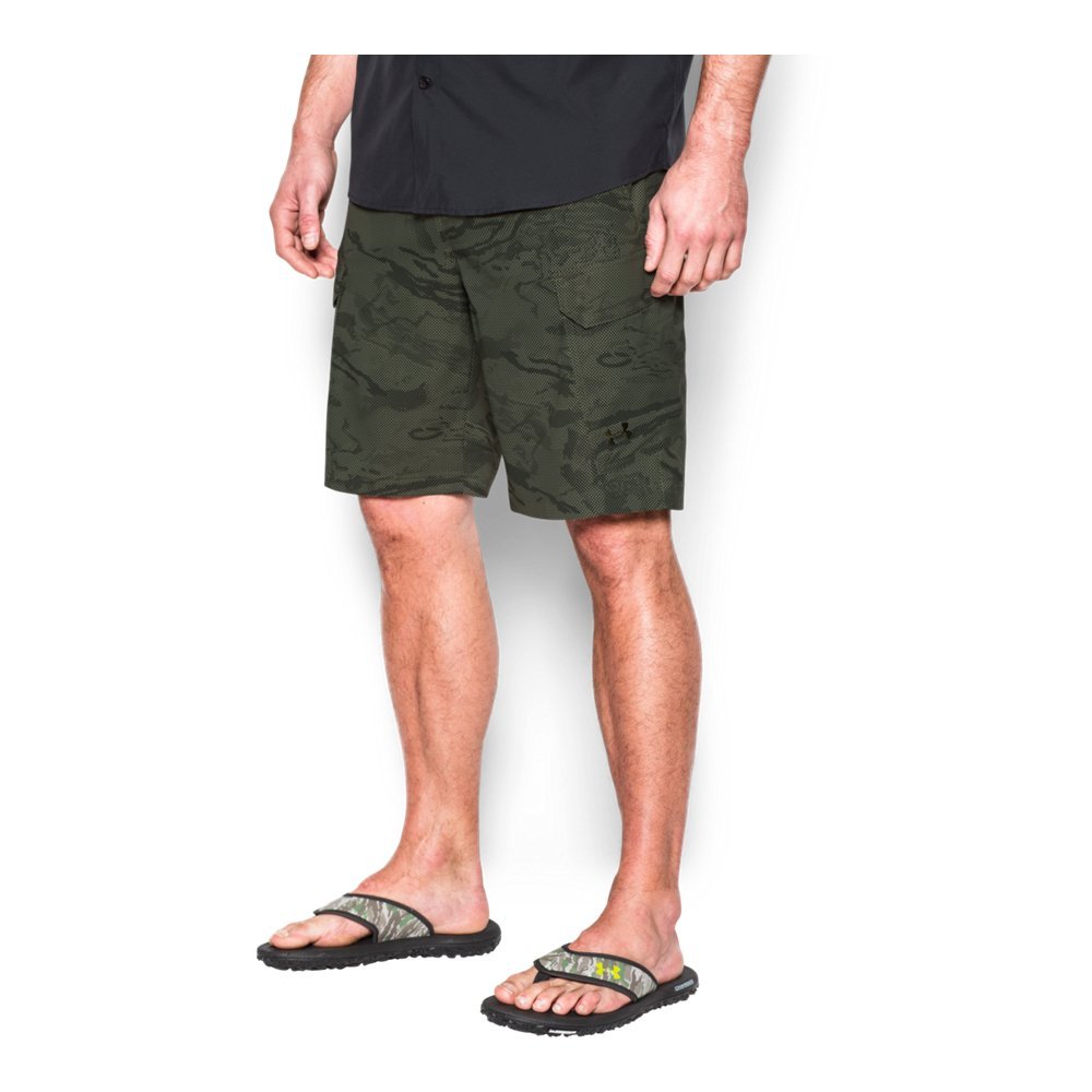 Under Armour Men's Fish Hunter Cargo Shorts - Quick-Dry, Lightweight Outdoor Fishing & Hiking Shorts for Active Lifestyle
