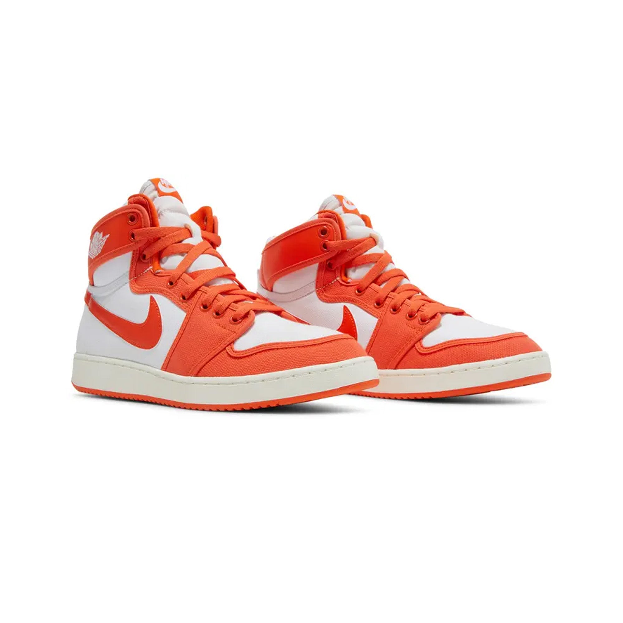 Air Jordan 1 Retro AJKO 'Syracuse' White Orange Basketball Shoes (2022) - Classic Sneakers for Men's Streetwear & Casual Outfits