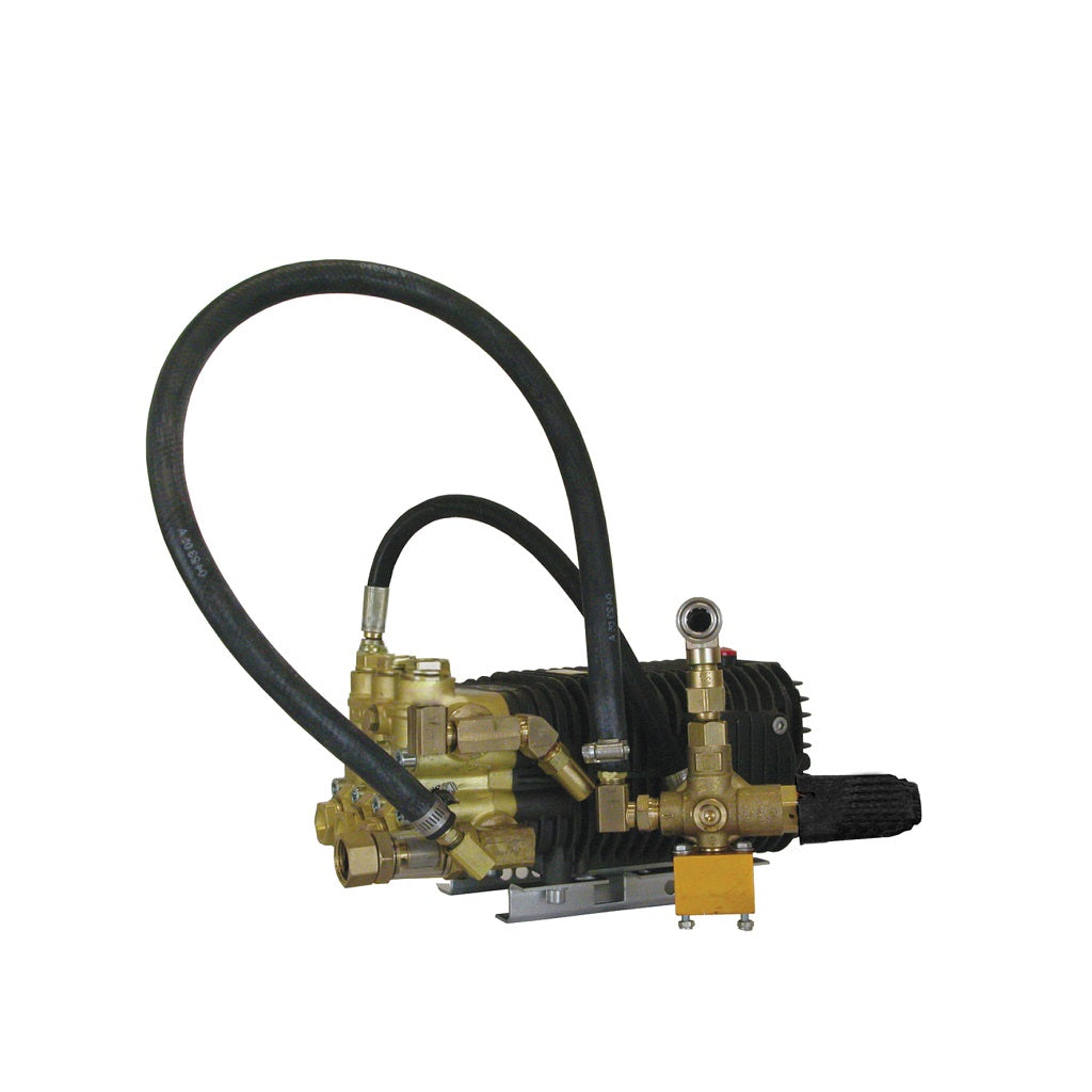 Comet TW5050 Ready-To-Go Pump 5000 PSI High Pressure Washer Pump 5.2 GPM Solid Shaft - Perfect for Commercial Pressure Washing, Car Detailing & Industrial Cleaning