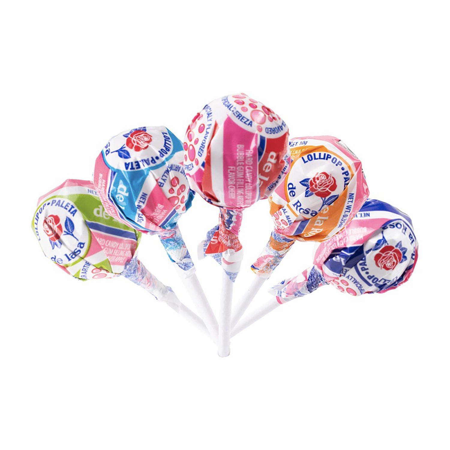 De La Rosa Jumbo Surtida Mexican Candy Assortment - 50ct Bag of Assorted Flavors | Perfect for Parties, Gifts & Snacking