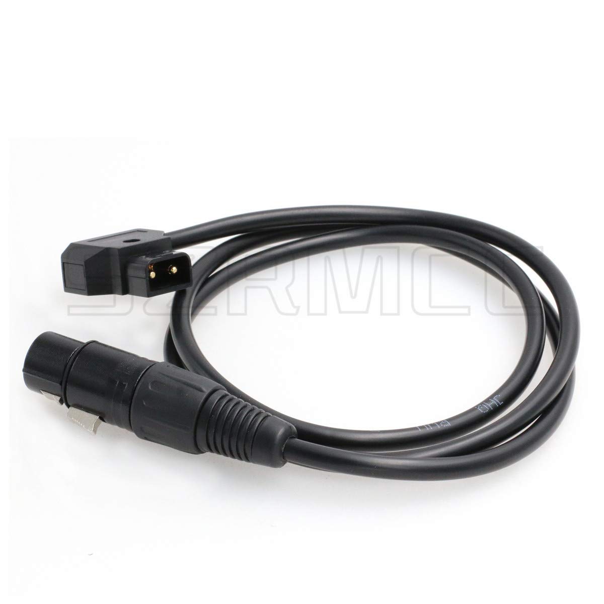 SZRMCC 4-Pin XLR to D-Tap Power Cable for DSLR Camcorder, Practilite 602 LED Light, Sony F55 SXS Camera Monitor - Straight Cable for Professional Video & Photography Lighting Setup