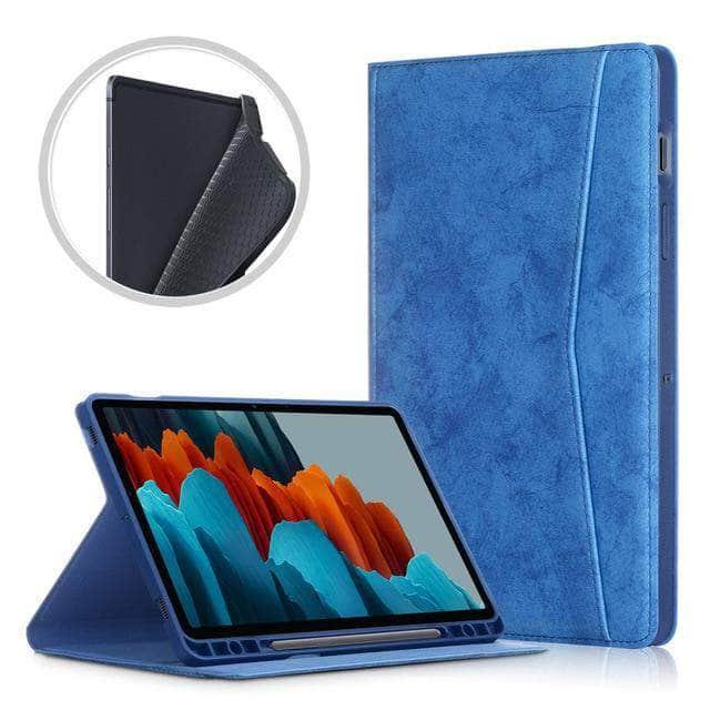 Samsung Galaxy Tab S7 11-inch Case (T870/T875) - Premium Folding Flip Stand Wallet Cover for Protection | Perfect for Work, Travel & Entertainment