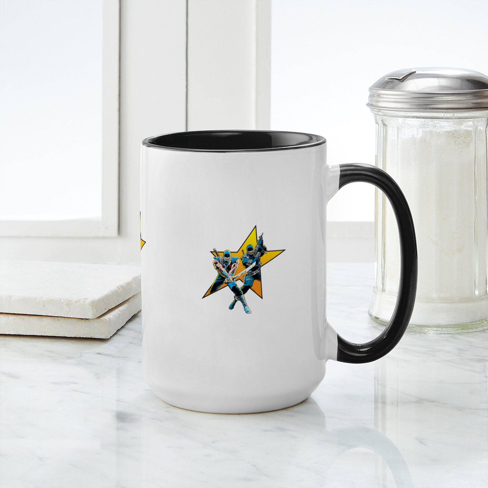 G.I. Joe Storm Shadow 15 oz Ceramic Coffee Mug (444ml) - Perfect for Coffee, Tea & Hot Drinks - Great Gift for Fans & Collectors