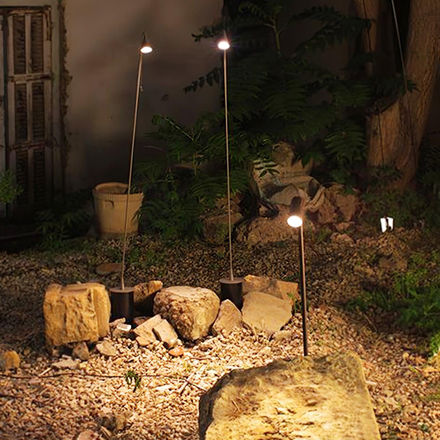 Bellflower Outdoor Floor Lamp - Weatherproof & Durable Garden Lighting for Patio, Deck, Backyard - Perfect for Evening Gatherings & Landscape Ambiance
