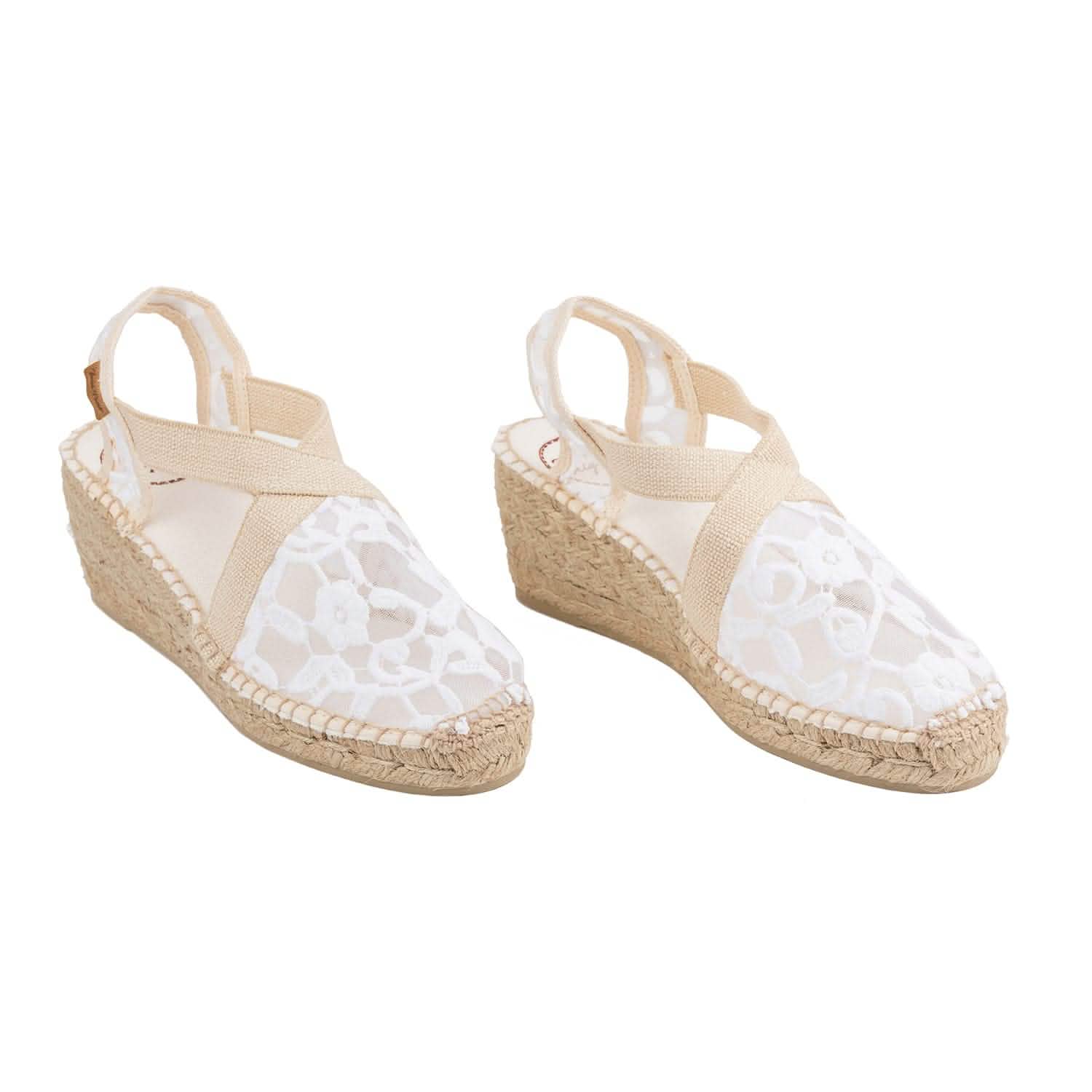Women's Embroidered Wedge Espadrille Sandals - Terra ZD Style | Comfortable Summer Beach Shoes for Walking & Outdoor Activities
