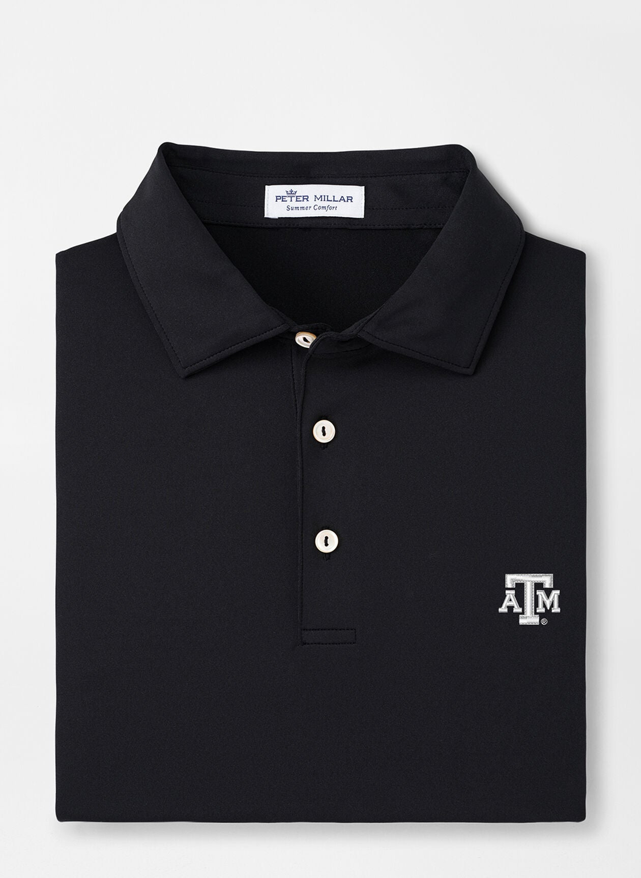 Peter Millar Solid Short Sleeve Knit Shirt - Baylor University Official Licensed Apparel - Perfect for Game Day, Campus Wear & Casual Outfits