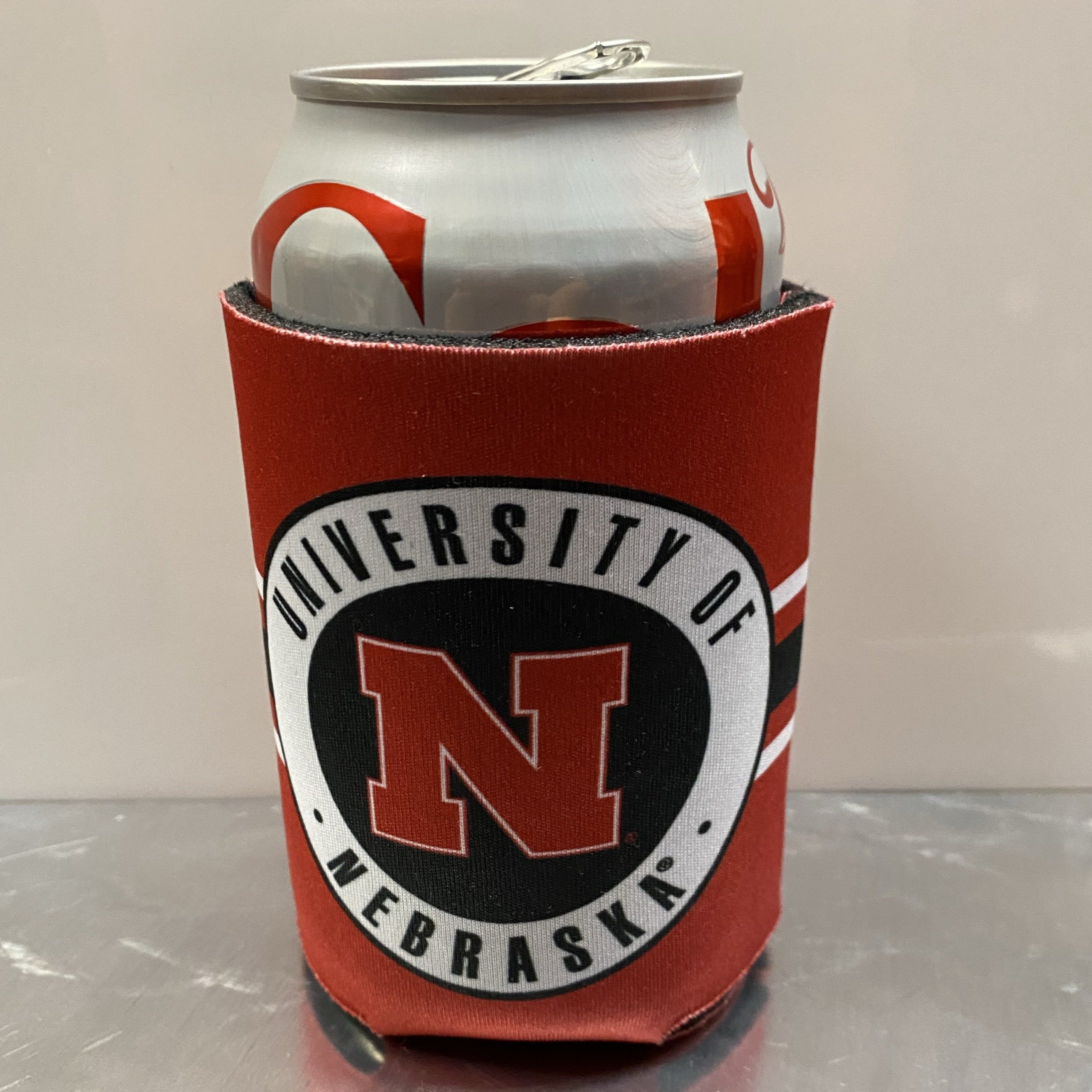 Nebraska Huskers Insulated Can Cooler - Keep Your Drinks Cold at Tailgates, BBQs & Game Days