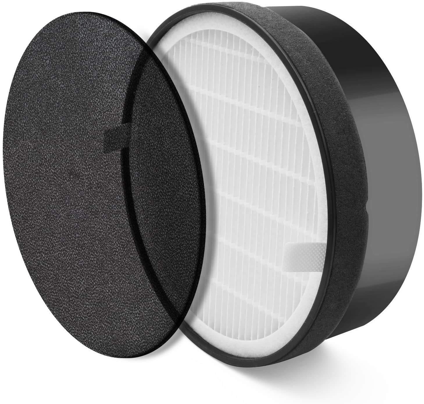 Nispira 3-in-1 HEPA Air Filter Replacement for Vornado CYLO50 CYLO51 QUBE50 Air Purifiers | Compatible with Part MD1-0039 | Dust Pollen Pet Dander Allergen Removal | Perfect for Bedroom, Living Room & Office Use