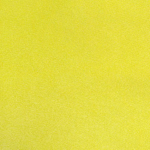 3 Pack Stretch Spandex Round Tablecloth - Fits 30 to 36 Inch Tables, Lemon Yellow - Perfect for Weddings, Parties & Outdoor Events
