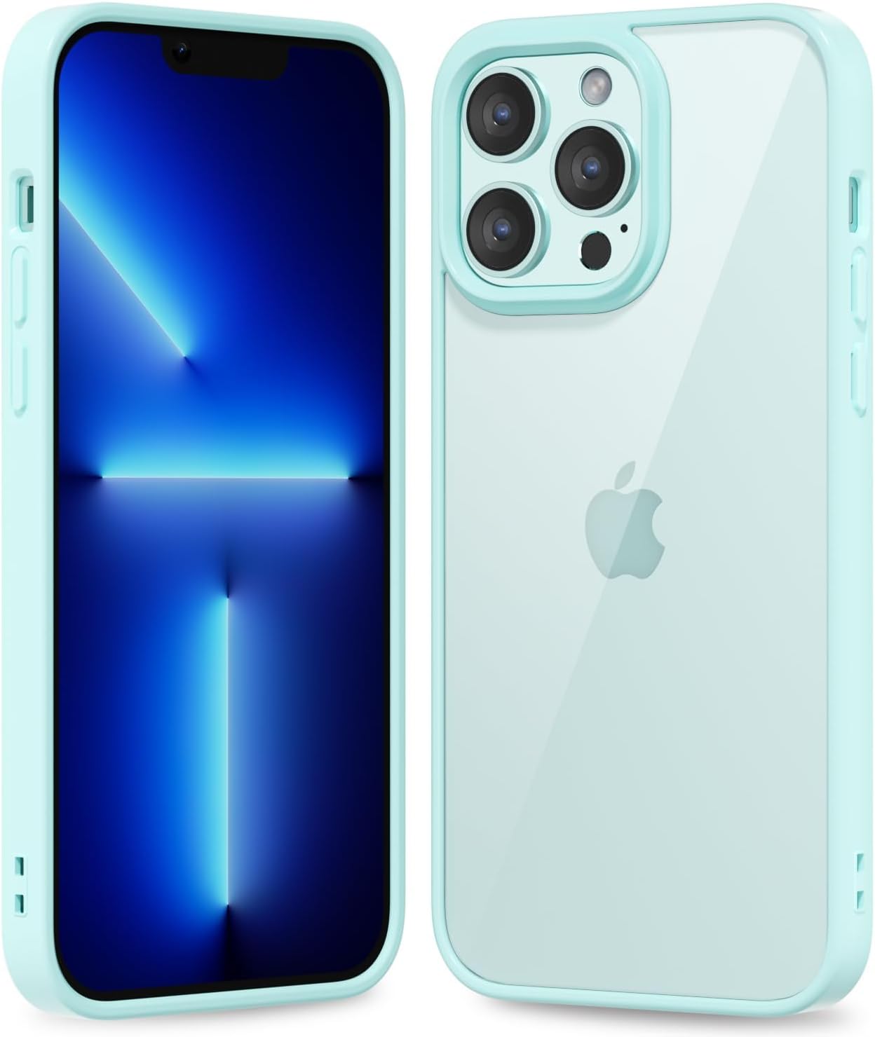 iPhone 16 Pro Case - Clear Hybrid Hard Shell with Soft Silicone Bumper | Non-Yellowing Acrylic | Lightweight Protective Cover for Everyday Use & Drop Protection